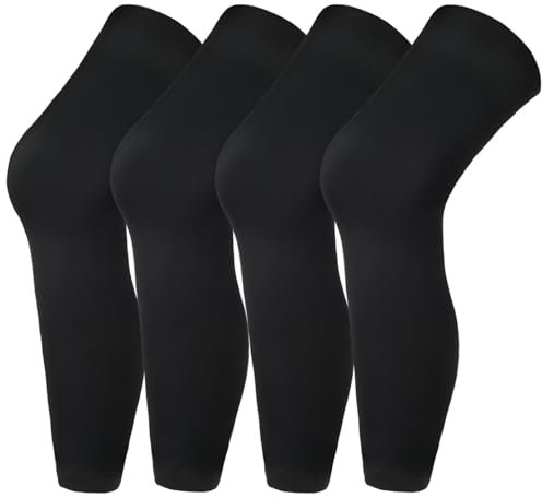 APLZGMG Compression Leg Sleeve, Basketball Leg Sleeve Full Length Sports Cycling Leg Sleeves Knee Brace Undersleeve for Men Women, Knee, Thigh, Calf, Running