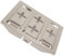 193 X 285mm Battery Tray Stainless Steel Sturdy Battery Mounting Tray with Fixing Screws Universal for Car for Standard Size Batteries