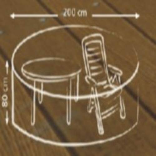 beo 980678 Hülle deLuxe für Sitzgruppen Rund 200 cm