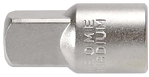 SW-Stahl 07905L Vergrößerungsadapter 10 (3/8) auf 12,5 (1/2) Zoll | Premium Adapter aus Chrom-Vanadium-Stahl - matt verchromt - 44 mm Länge - robuster Antriebs- und Abtriebs-Vierkant