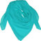 Harrys-Collection Damen Herren Baumwolltuch in vielen Farben 100 x 100 cm, Größen:Einheitsgröße, Farben:türkis