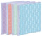 Exacompta 65002E Fotoalbum FANTASIE mit 24 weißen Seiten 1 Foto pro Seite. Perfektes Fotobuch zum selbstgestalten Taschenalbum 13 x 16 cm, 1 Stück Zufallsmotiv