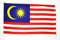 AZ FLAG - Bandera Malasia - 150x90 cm - Bandera Malasio 100% Poliéster ligero Con Ojales de Metal integrados - 80g