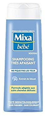 MXA Bébé Shampoo für Babys, Blau, 250 ml, 1 Stück