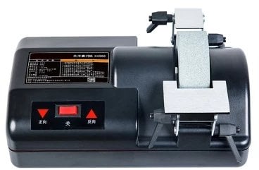 Hanchen Messerschärfer Wassergekühlt Niedriggeschwindigkeit Messerschleifer Bankmesser Schleifmaschine für Haushalt Hotel Restaurant H4500