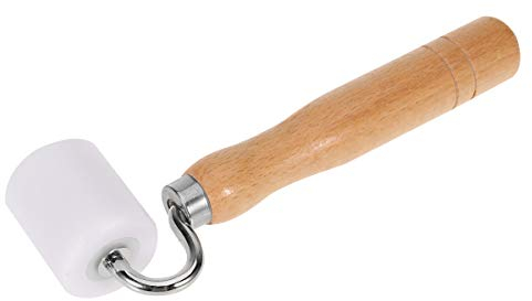 Hemobllo Wallpaper Seam Roller - Wooden Handle Paint Rollers Heavy Hand Pressure Roller Home Decoration DIY Tool