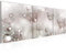 Runa Art - Bilder Pusteblume 120 x 40 cm 3 Teilig Wandbild auf Vlies Leinwand Beige Grau Mehrteilig Modern 021633a