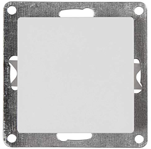 McPower Taster | Cup | 250V~/10A, Unterputz, weiß poliert, modernes Design