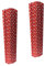 Paper Straws Drinking 100 Biodegradable Boxed Straws for Childrens Parties Weddings (RED Polka DOT)