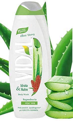 VIDAL BAGNO ALOE VERA 6X500ML [TOTALE 3 LT]