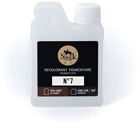 Sofolk - Pintura Cuero/Polipiel - Recoloración para cuero dañado, rayado, arañado, descolorido - Volante de coche, asiento de coche, sofá, zapatos - 250ml - 07-EGGSHELL