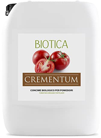BIOTICA Concime Biologico Liquido per Pomodori – 10 Litri - CREMENTUM Fertilizzante Specifico per Pomodori - Consentito in Agricoltura Biologica
