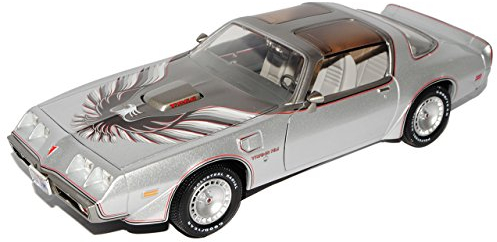 Pontiac Firebird Trans Am Filmauto Joe Dirt Dreck 1979 Silber mit Vogel 1/18 Greenlight Modell Auto
