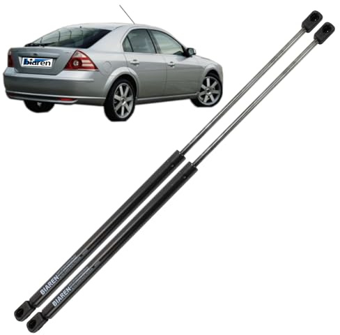 BIAREN 2x Amortiguadores de gas del portón trasero del maletero para Ford Mondeo MK3 Hatchback 2000-2007, sistema de soporte de elevación 585 (N) 535 MM 1S71A406A10CD - 1219986