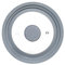 H&h coperchio in vetro con bordo in silicone cm 16/18/20
