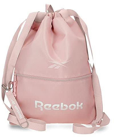 Reebok Glen, Equipaje Bolsa De Mensajero Niñas, Rosa (Pink), Mochila Saco Con Cremallera