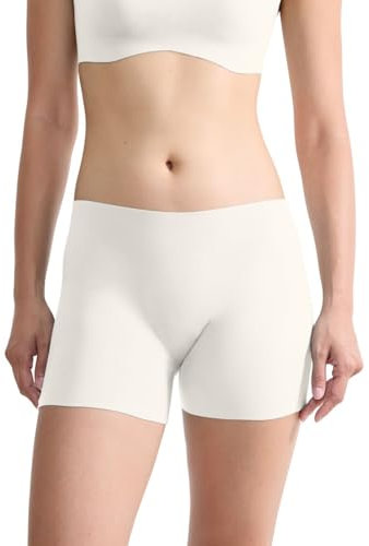 Sloggi Damen Zero Feel 2.0 Cyclist, Silk White, XL