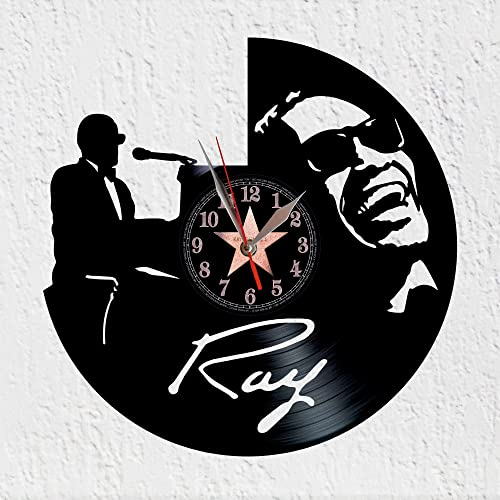 VINY WOODY Sänger Komponist Pianist Schallplattenuhr Musik Rhythm and Blues Gospel Soul Geschenk Original The Genius Der Vater der Seele