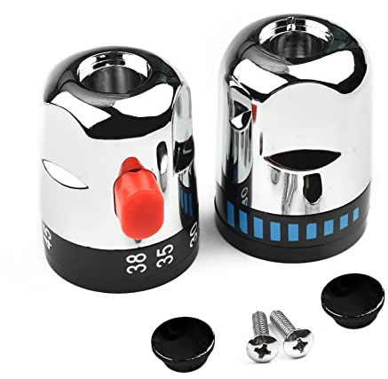 Maniglia di controllo per doccia, termostatico e on off, maniglie di controllo dell'acqua combinate per rubinetti miscelatore doccia vasca