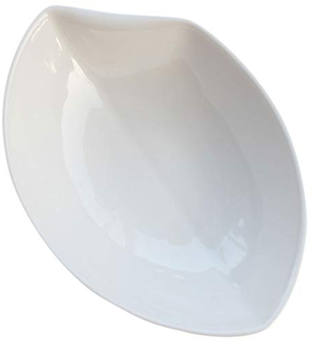 HEXEH Piatto da insalata Home Avorio in porcellana in porcellana in porcellana cinese Crema in ceramica CIOVOLA BIANCA BIANCO SERVIZIO SERVER PATIERA ACCELLATO E KETCHUP Piatto di plastica