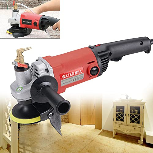 DSYOGX Nass-Steinschleifer, 1400W Electric Nass Schleifmaschine Naßpolierer Granit Marmor Polierer Polierer Diamant Granit Naßpolierer Zum Nassschleifen Und Nasspolieren Von Gestein Geeignet