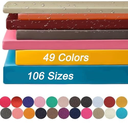 3CM Dicke Sitzauflage Sitzkissen Bank, 3CM Dicke Bankauflage, Rutschfestes Bankkissen Outdoor, Wasserdichte Terrassenbankkissen, Gartenbank Auflage, Outdoor Bankauflage Wasserdicht, 200*50*3CM