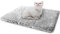 NWK Self Heating Pet Pad, Heated Cat Blanket, Thermal Dog Mat Cat Mat, Washable, Non-Slip Bottom for Sofa & Crate & Kennel & Car Seat (40cm X 50cm, Grey)