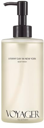 VOYAGER A Rainy Day in New York Duschgel, Zitrusfrüchte mit Basilikum, holziger Vetiver und Nelke, Wald- und Frischer Duft, 10,14 oz / 300 ml