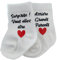 Générique Paire de chaussettes annonce grossesse Arrière Grands Parents - Cadeau annonce grossesse - Surprise arrière grands parents