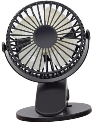 jojofuny Ventilateur De Table Réglable Et Silencieux Rotation À 360° Mini Ventilateur À Clip Pour Poussette