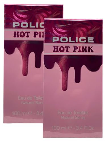 2x Eau De Toilette HOT PINK Donna, Fragranza Irresistibile Che Cattura L'Essenza Di Un Dolce e Sensuale Mondo Aromatico 100ml