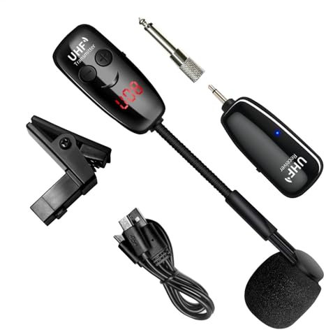 Wireless Saxophon - Wireless Stage , Clip Instrument Microphone | Performance Microphone Brass Strings, Sound Amplifier Musicians, Stage Performing Voice Amplifier For Friends