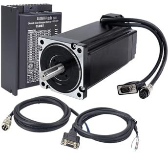 S2IZ5O Nema 34 Closed Loop Stepper Motor Kit 12Nm 1 Axis Nema34 Stepper Motor 1.7m Extension Cables