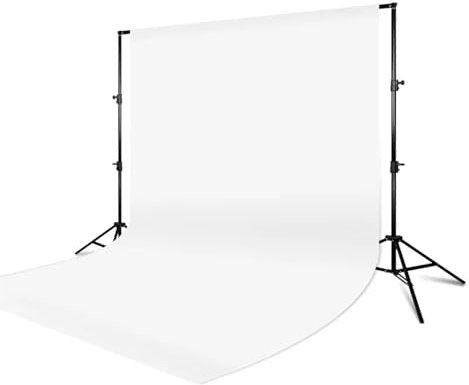 SPPEOUKJ Fotokulisse Solide Weiß Fotografie Hintergrund Vinyl Material Produkt Portrait Video Hintergrund DIY Foto Studio Prop für Foto-Video-Studio(Vinyl 300x400cm)