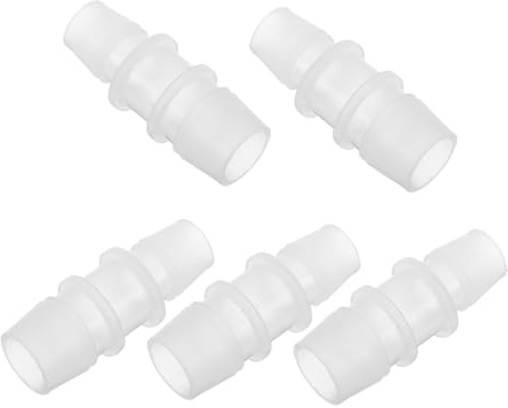 PRETYZOOM 5pcs Aquarium Hose Barb Reducer Adapters Easy Install Pipe Fittings for Fish Tank and Water Pumps Plastic Hose Connectors for Water Flow