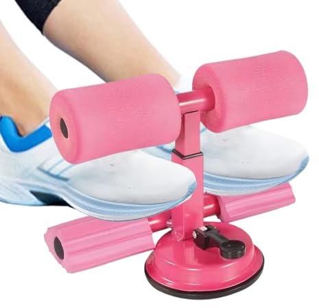 Xummpxuk Sit Up Bar – Saugnapf-Fitnessgerät – Bauch-Curl-Trainer | für Damen, Herren, Erwachsene, Anfänger, Profis, Enthusiasten, Wohnung, Zuhause, Fitnessstudio, Wohnzimmer, Schlafzimmer