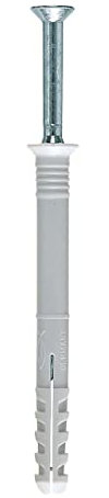 fischer 050356 - Nageldübel N 8 x 60/20 Nylon S (50) (50 Stück)