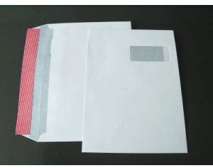 Briefumschläge C4 120g/qm haftklebend Fenster rechts VE=250 Stück weiß