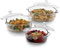 Libbey - Batería de cocina de cristal de 6 piezas