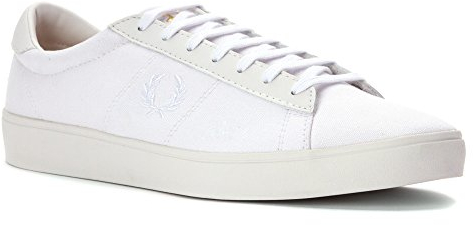 Fred Perry Spencer Herren Stoff schwarz, weiß, Medium