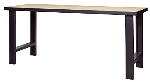 KS Tools 865.0202 Etabli Atelier Charge Lourde - Etabli Atelier Garage 2m | Établi charge lourde, L.2000 x P.740 x H.890 mm, rangement atelier