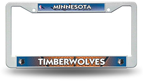 Rico Unisex-Erwachsene F94010 NBA Timberwolves Kunststoffrahmen, 38 x 20 cm, Logofarbe, Logo Farbe, 15 x 8