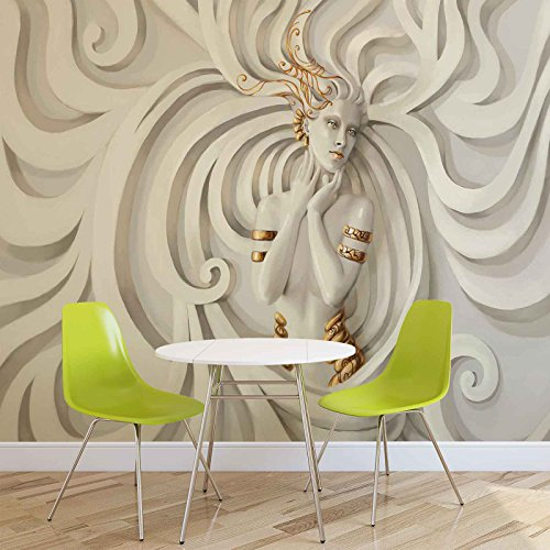 Forwall Vlies Fototapete Tapete Vliestapete Medusa AF3043VEXXXL (416cm x 254cm) Photo Wallpaper Mural