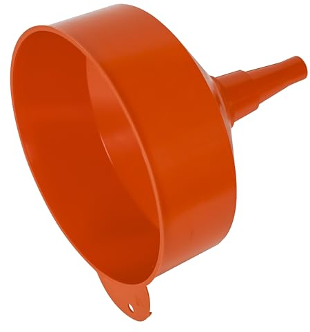 Sealey F3 Entonnoir Bec Fixe avec Filtre, 250 mm, Grande