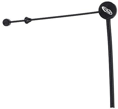 AVID Straddle Cable, Cavo di Collegamento B della Forcella per Freno Cantilever Shorty 2009-10, 8,5 cm, Unisex Adulto, Nero-Nero, 8.5 cm