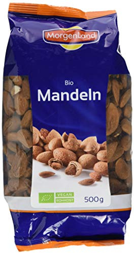 Morgenland Europäische Mandeln 500g Bio Nüsse, 1er Pack (1 x 500 g)