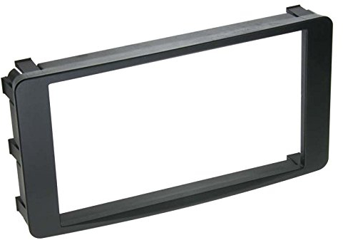 ACV 281200-03 2-DIN Radioblende für Mitsubishi Lancer/Outlander schwarz