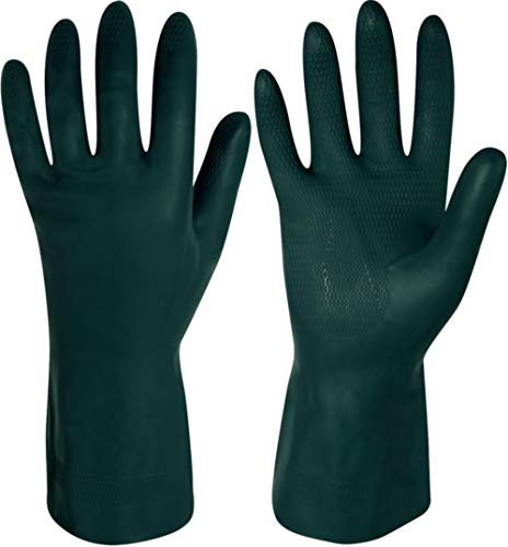 Gummihandschuhe Strong grau öl- und säurebeständig Gr. 10