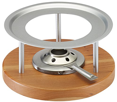 KUHN RIKON 32059 Melchterli Rechaud, Edelstahl, Silber, 21 x 21 x 11 cm