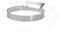 De Buyer Stander für Wok, Edelstahl, Silber, 27.9 x 20.1 x 10.9 cm